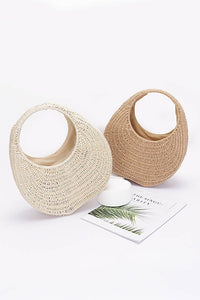 Rattan Hobo Bag