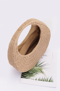 Rattan Hobo Bag