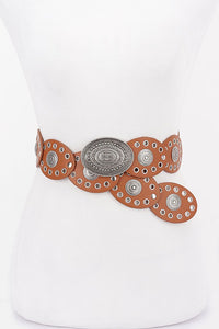 Oval Vintage Style Belt