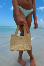Load image into Gallery viewer, Raffia Mini Tote
