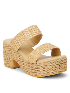 Tan Platform Heel