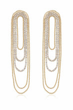 Load image into Gallery viewer, Looped Chain Earrings