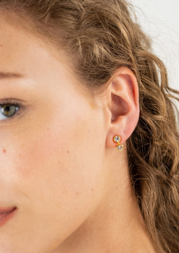 Diamond Drop Studs