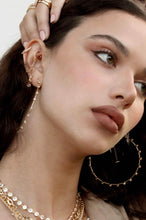 Load image into Gallery viewer, Dainty Diamond Hoops